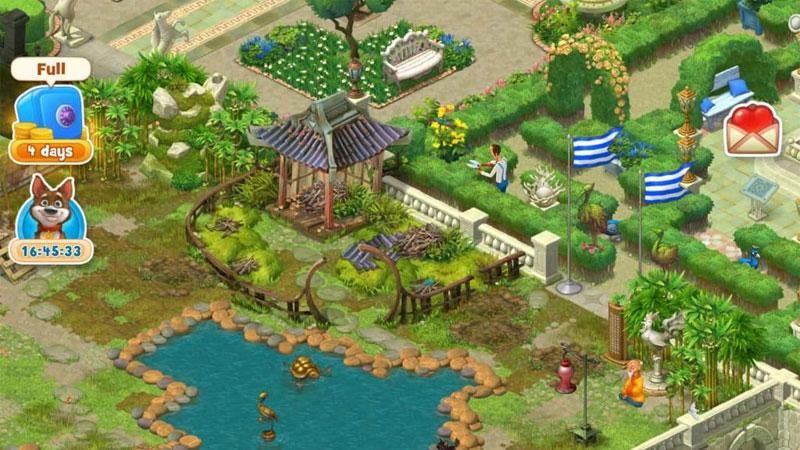 Gardenscapes HD jetzt kostenlos spielen auf Sat1Spiele