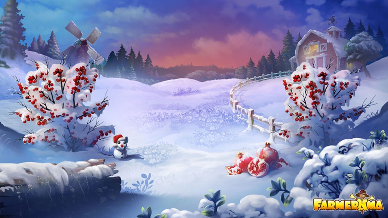 Farmerama - Winter und Schnee Farmerama - Winter und Schnee
