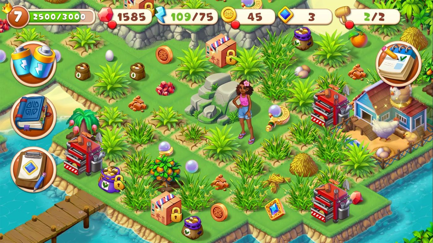 Tropical Merge kostenlos spielen Sat1Spiele