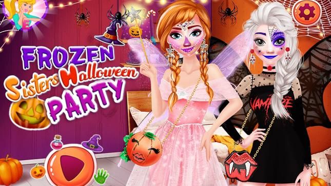 Frozen Sisters Halloween Party Frozen Sisters Halloween Party