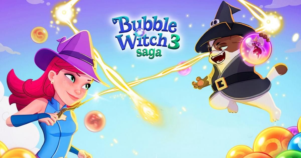 Bubble Witch 3 Saga kostenlos spielen Sat1Spiele