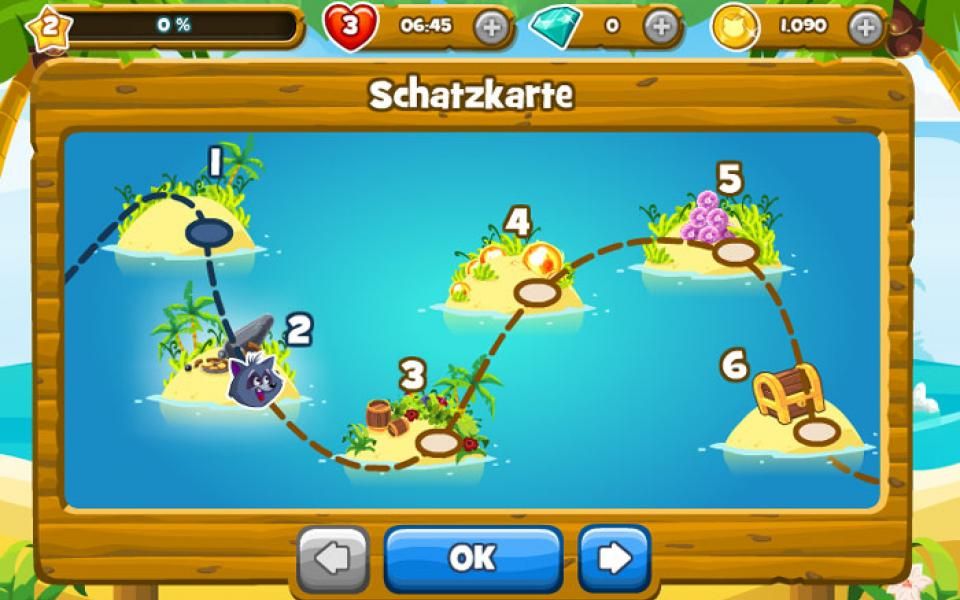 Bubble Island kostenlos spielen Sat1Spiele