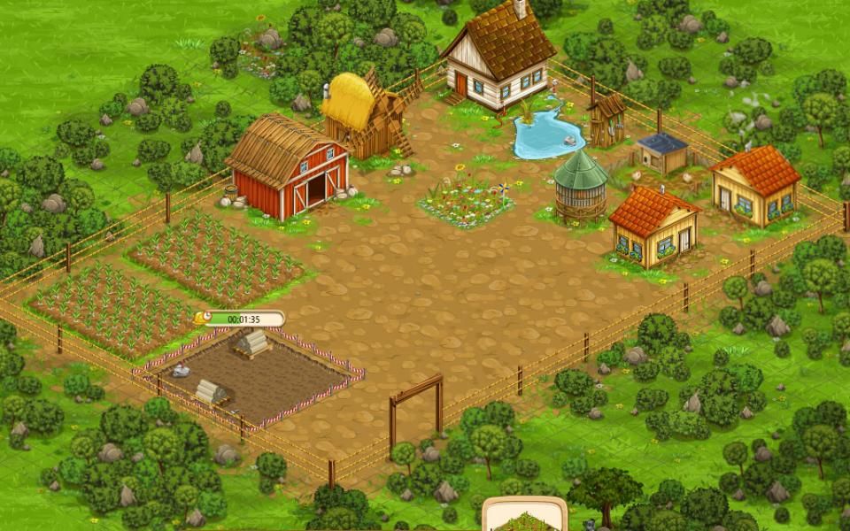 Zwei Farmer Spielen Mit Den Schläuchen Zwei Farmer Spielen Mit Den Schläuchen