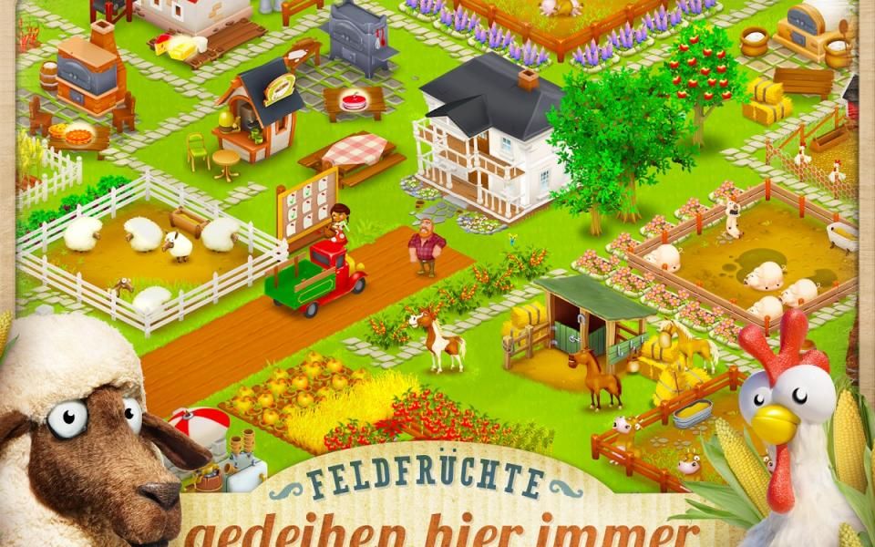 Hay Day Dein Bauernhof Fur S Smartphone Sat1spiele