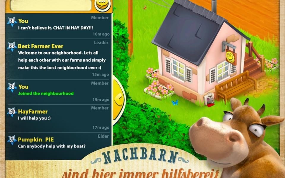 Wie Kann Man Hay Day Auf Ein Anderes Gerät übertragen Hay Day - Dein Bauernhof für's Smartphone | Sat1Spiele